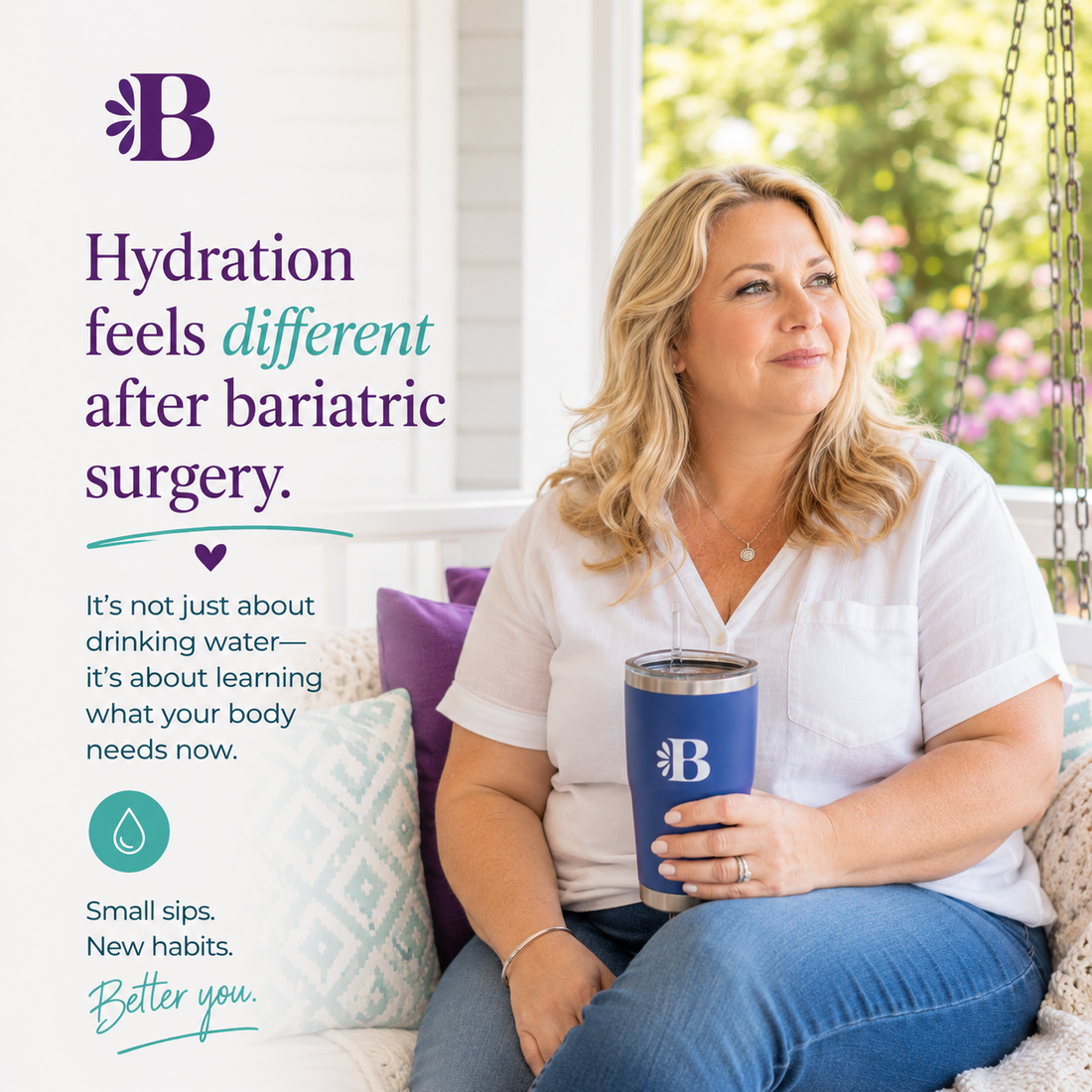 Hydration After Bariatric Surgery: Why Water Suddenly Feels Impossible (And What to Do Instead)