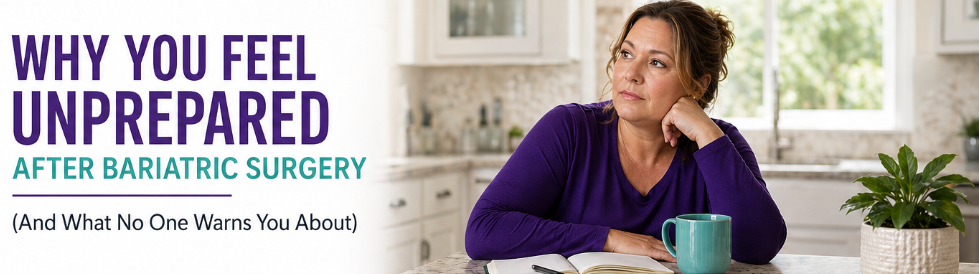 Why You Feel Unprepared After Bariatric Surgery (And What No One Warns You About)